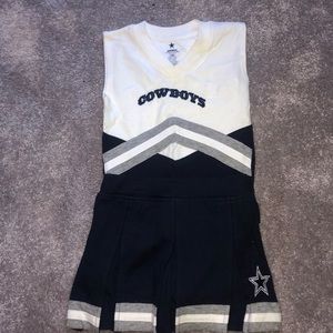 VINTAGE Girl’s Dallas Cowboys Cheerleading Uniform